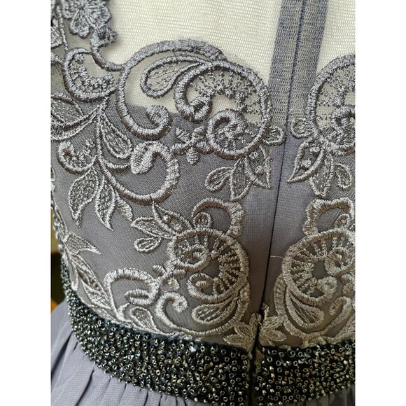 JJ's House Stormy Blue Lace Cocktail Dress - Size 12 (NWT) - Picture 7 of 10